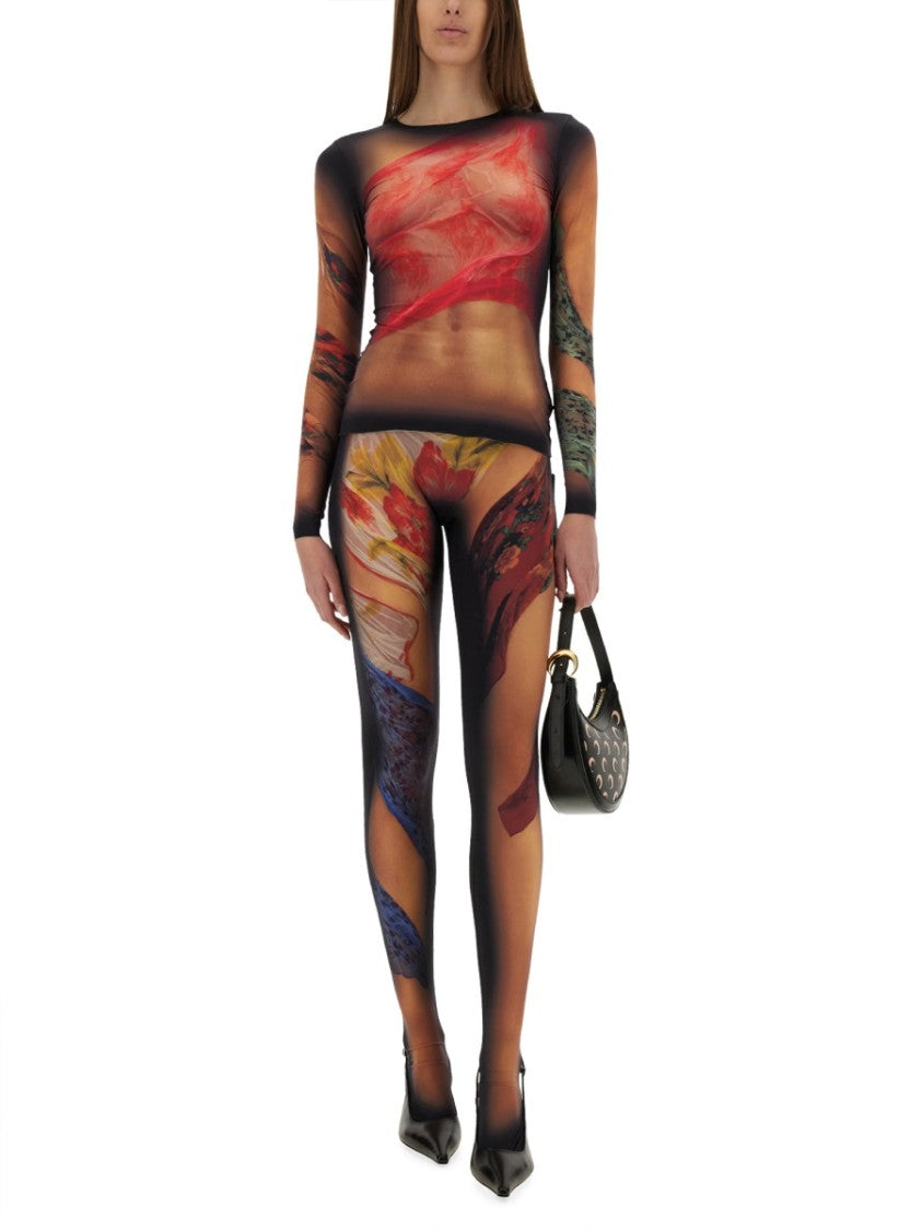 Marine Serre "Statue" Leggings