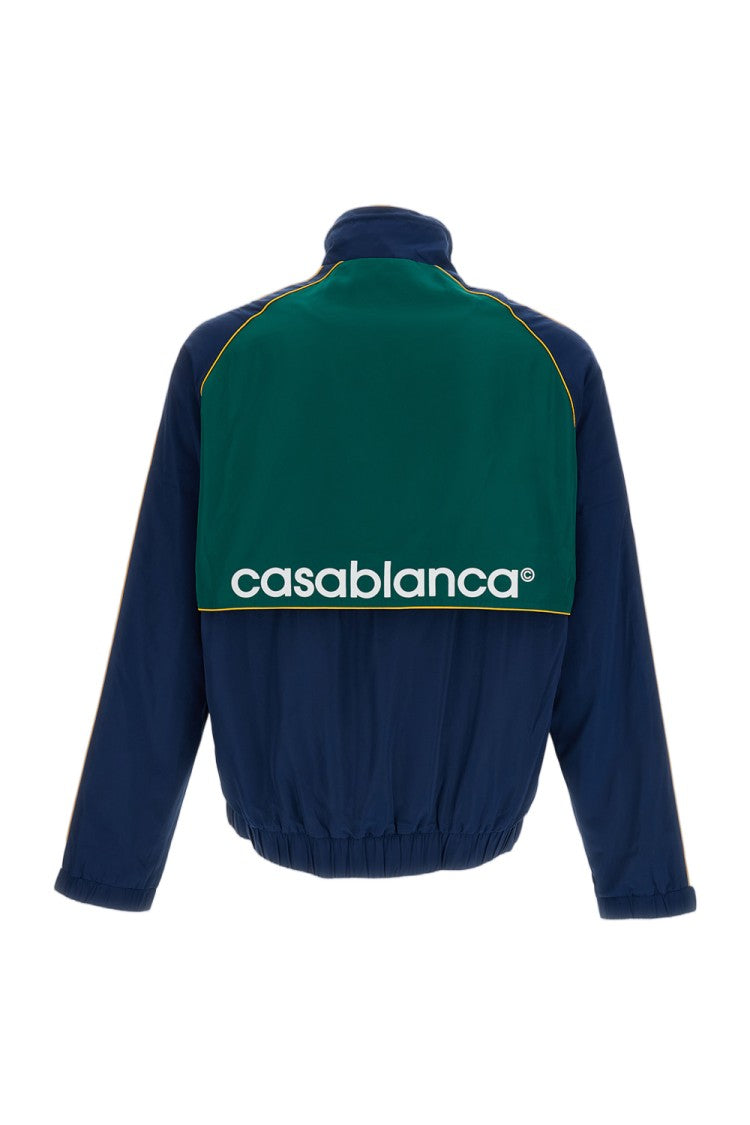 Casablanca Multicolor Taffeta Windbreaker Track Jacket