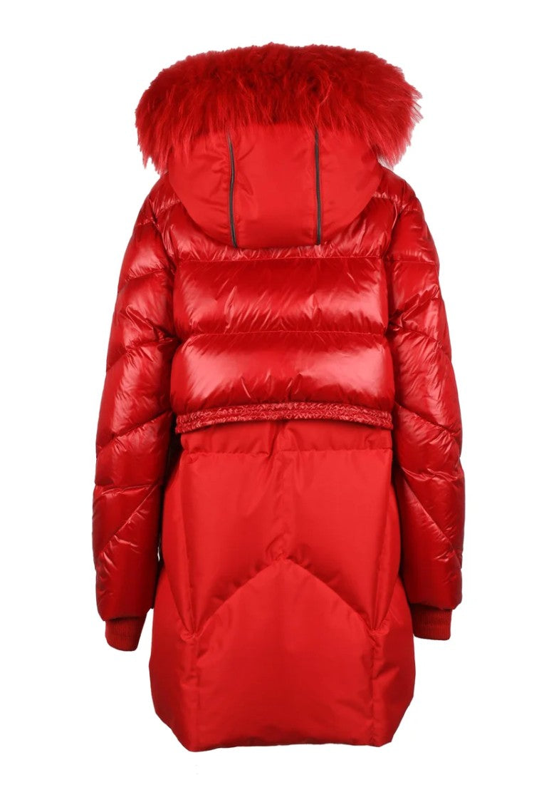Diego M Short Down Jacket - Red