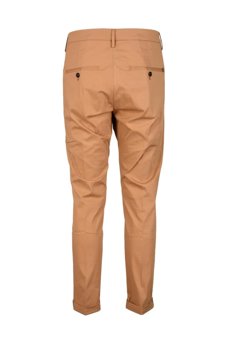 Dondup Gaubert Trousers - Black/Orange
