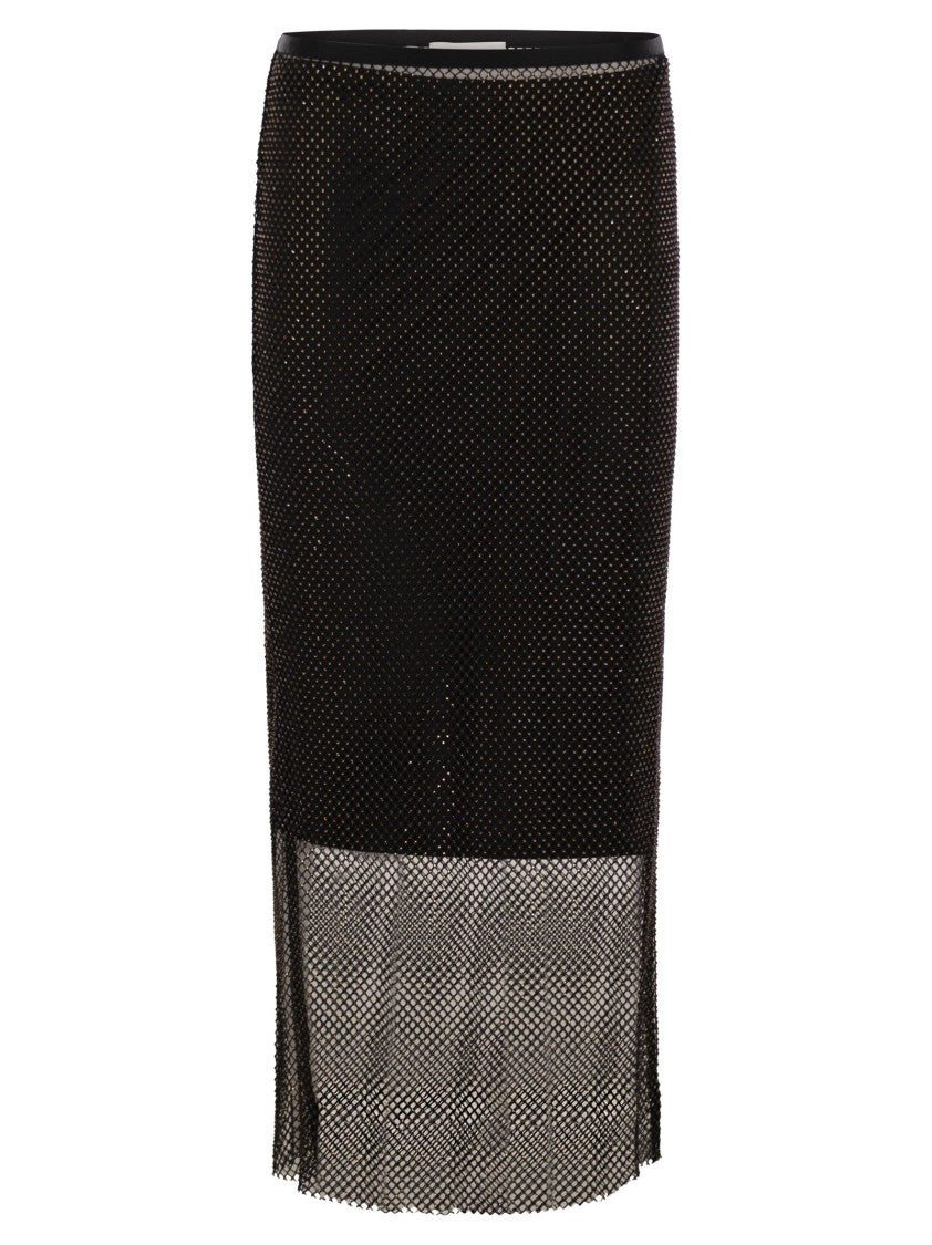 Sportmax Rete - Longuette With Rhinestones