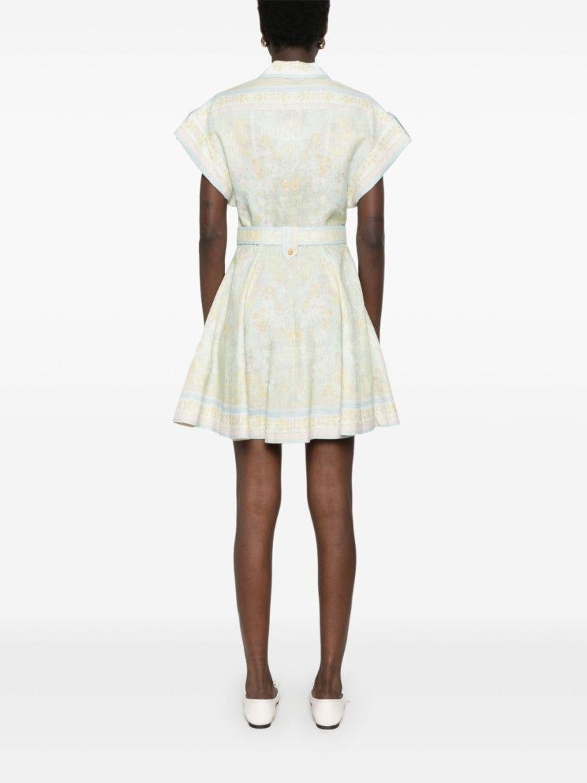 Zimmermann Belted Mini Dress
