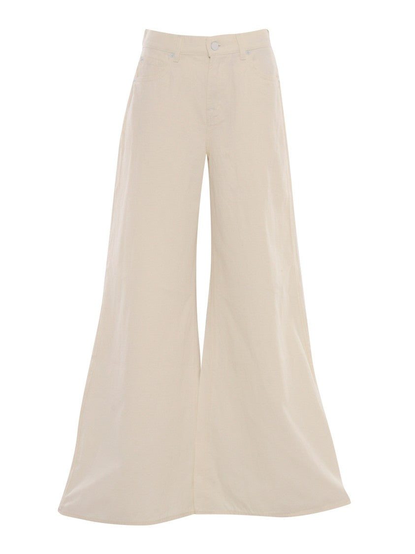 7 For All Mankind Willow Wide-Leg Jeans With High Waist