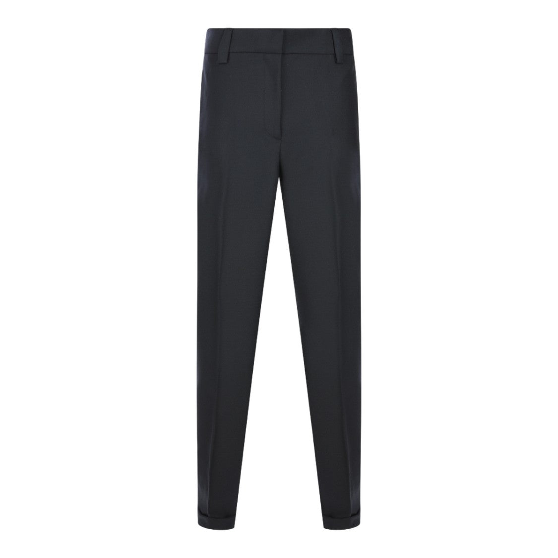 Antonelli Firenze Tailored Black Trousers With Concealed Fastening