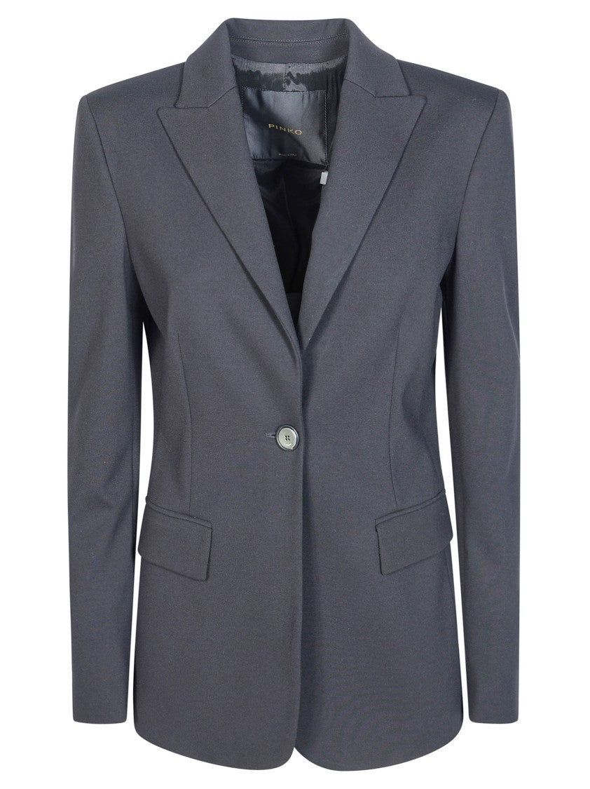 Pinko New Signum Punto Notched Lapels Blazer