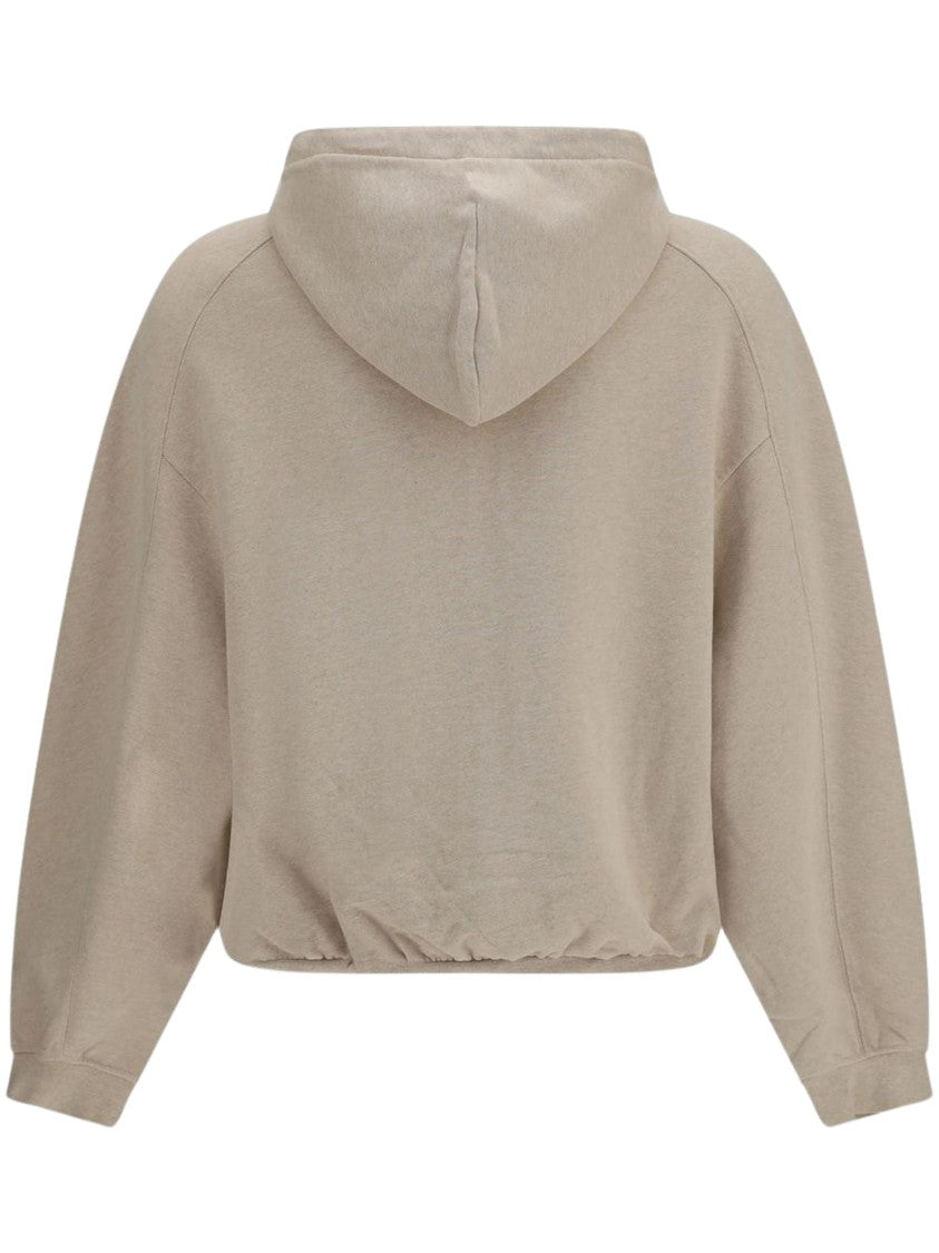 Jacquemus Beige La Montagne Cotton Hoodie Sweatshirt