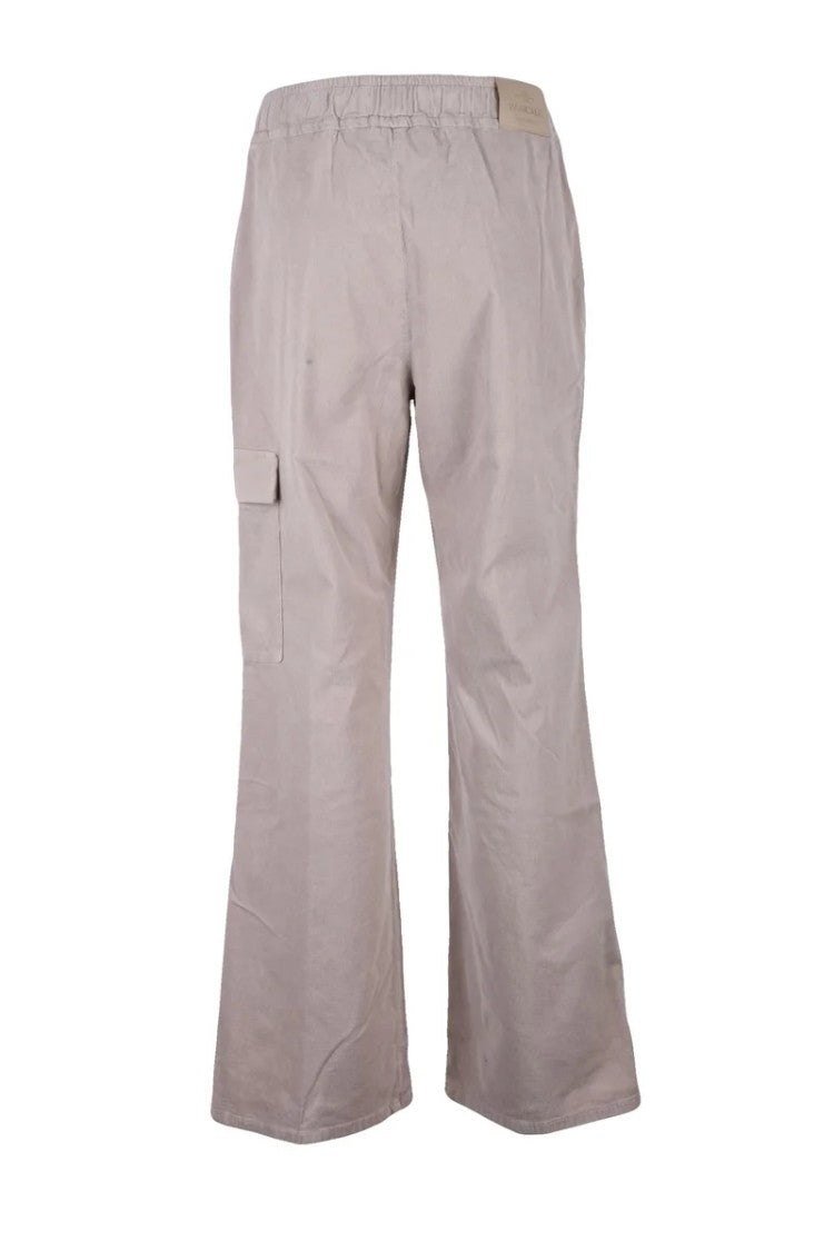 Panicale Velvet Pink Cargo Trousers