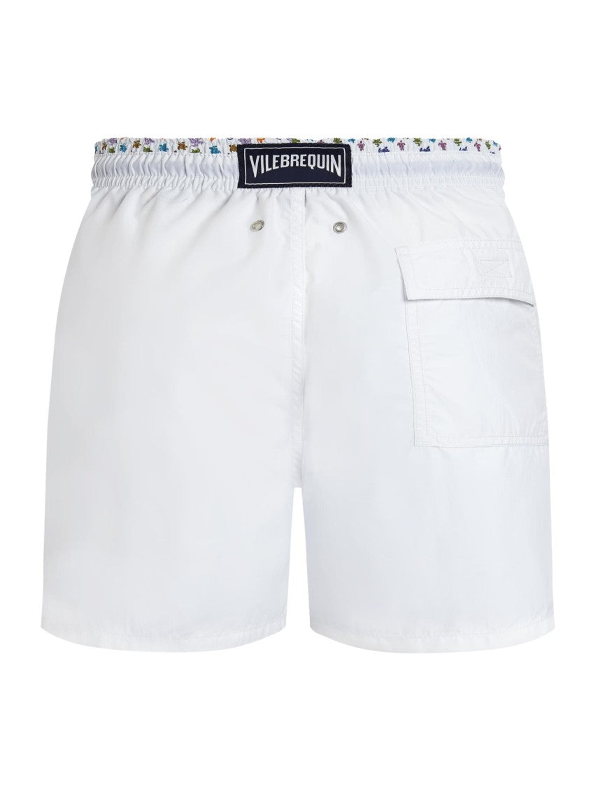 Vilebrequin Swim Shorts With Multicolor Turtle Embroidery