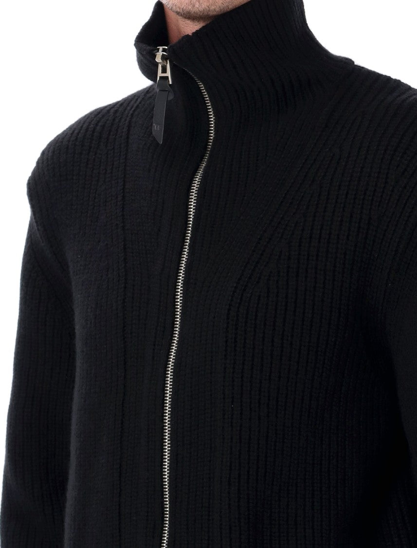 Tom Ford Wool Mohair Zip-Up Cardigan