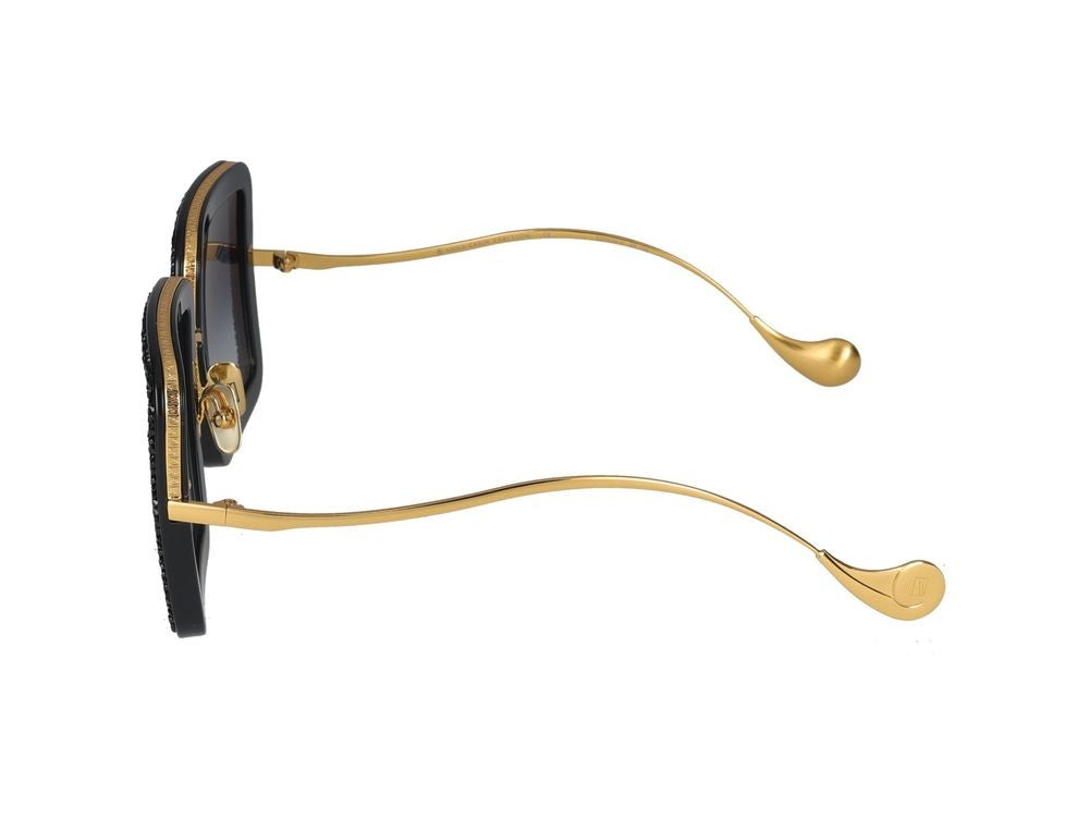Anna-Karin Karlsson Sunglasses Beaming Sky Black Crystal 52/27/130
