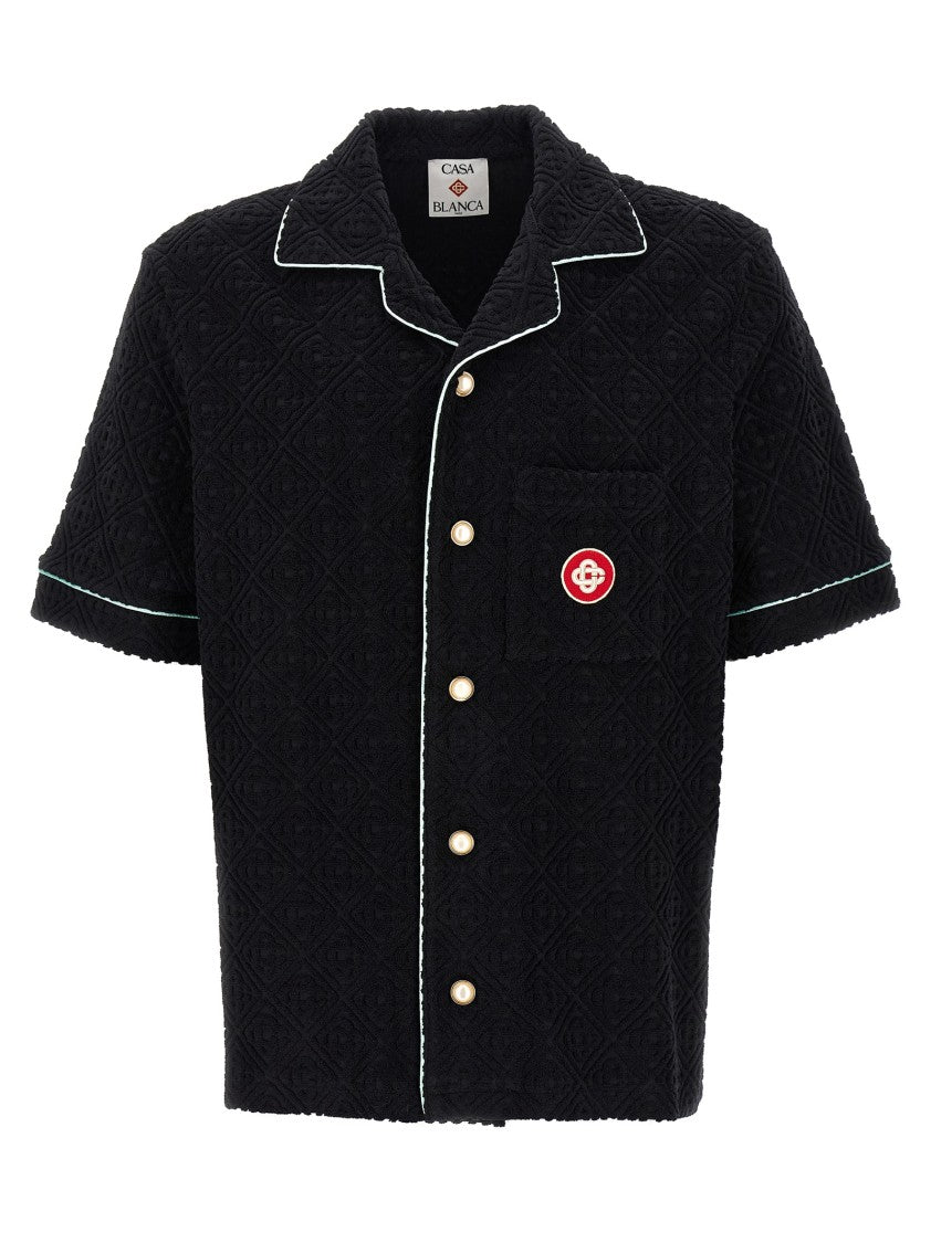 Casablanca 'Towelling Monogram' Shirt