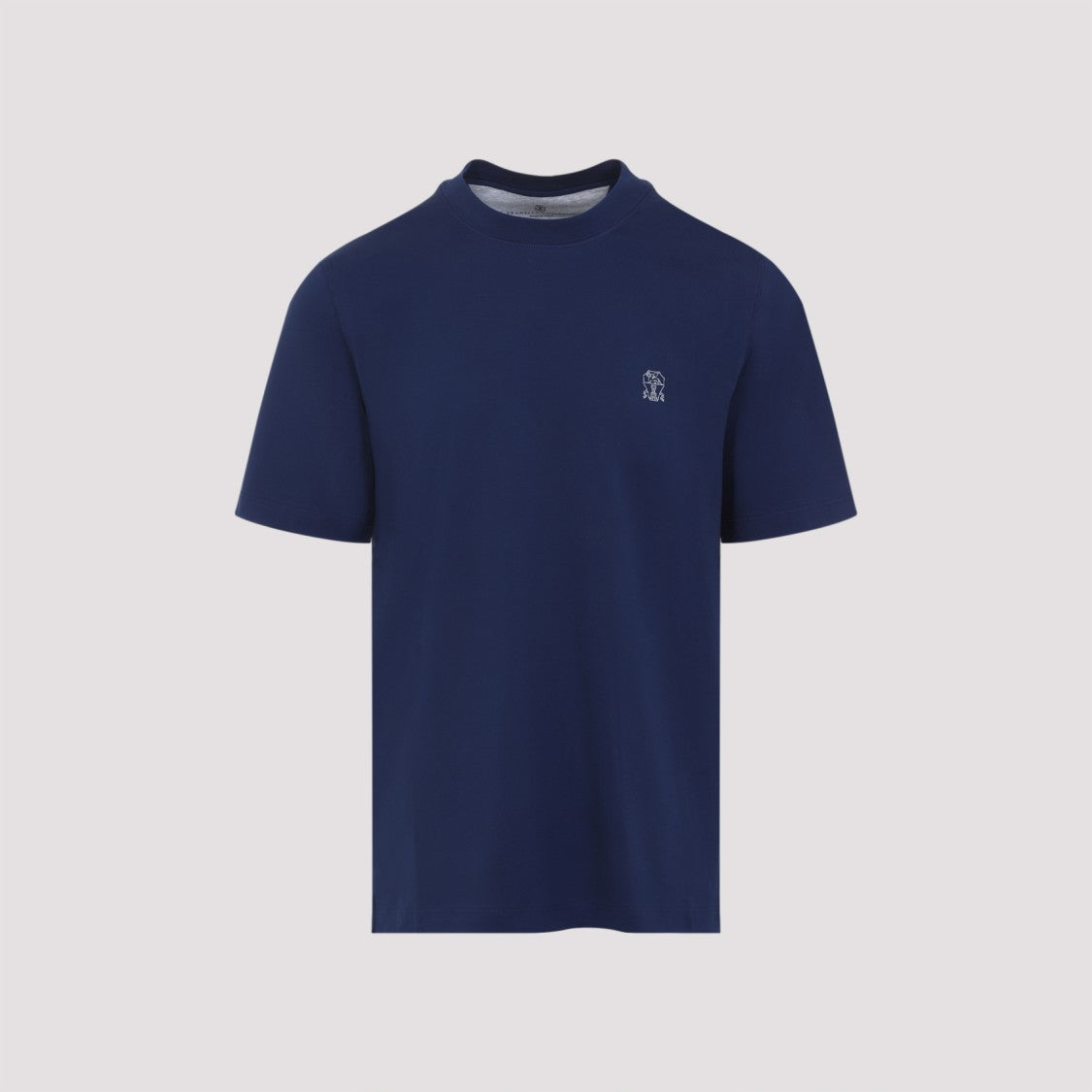 Brunello Cucinelli Classic Round Neck Cotton T-Shirt