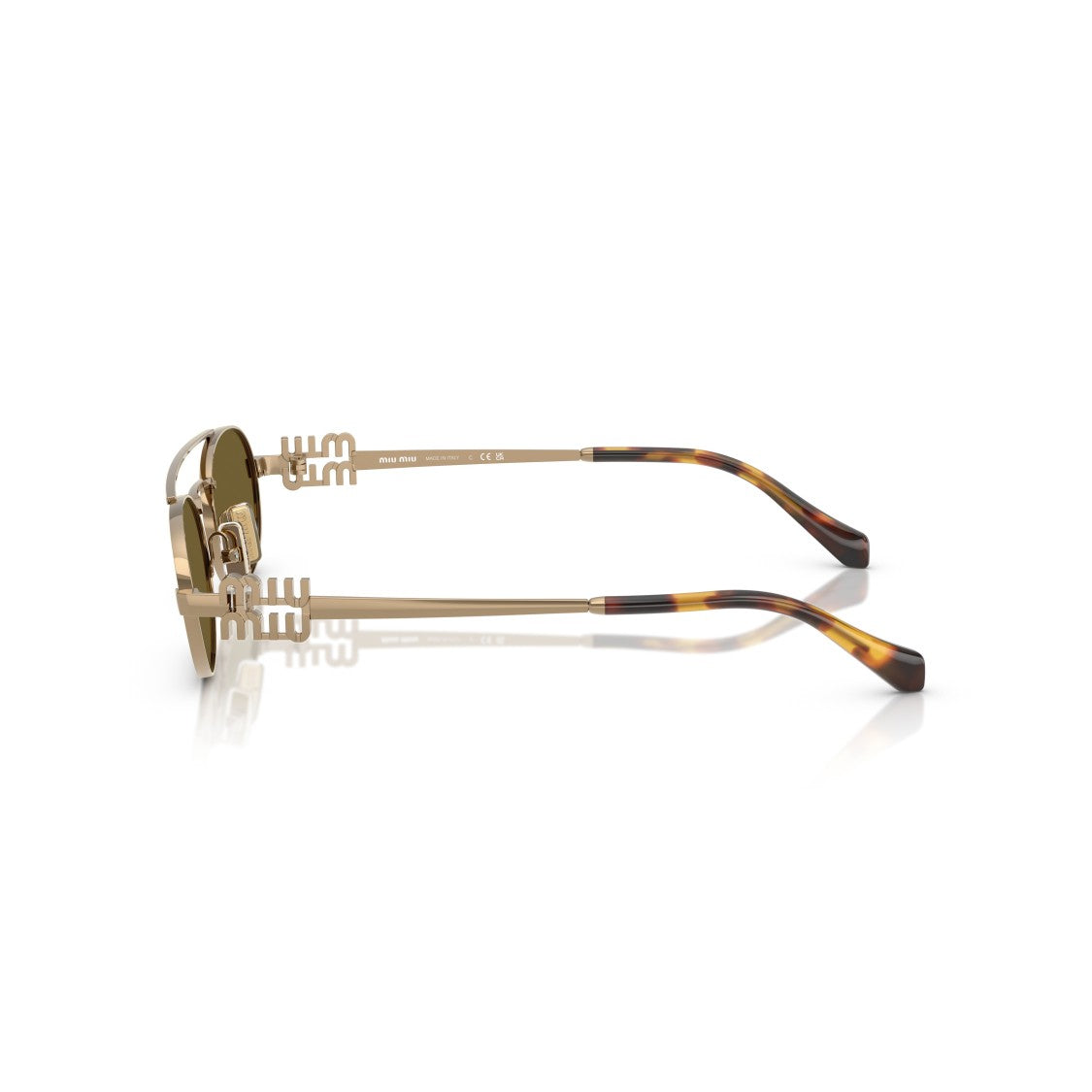 Miu Miu 0Mu 54Zs Oval Lens Sunglasses