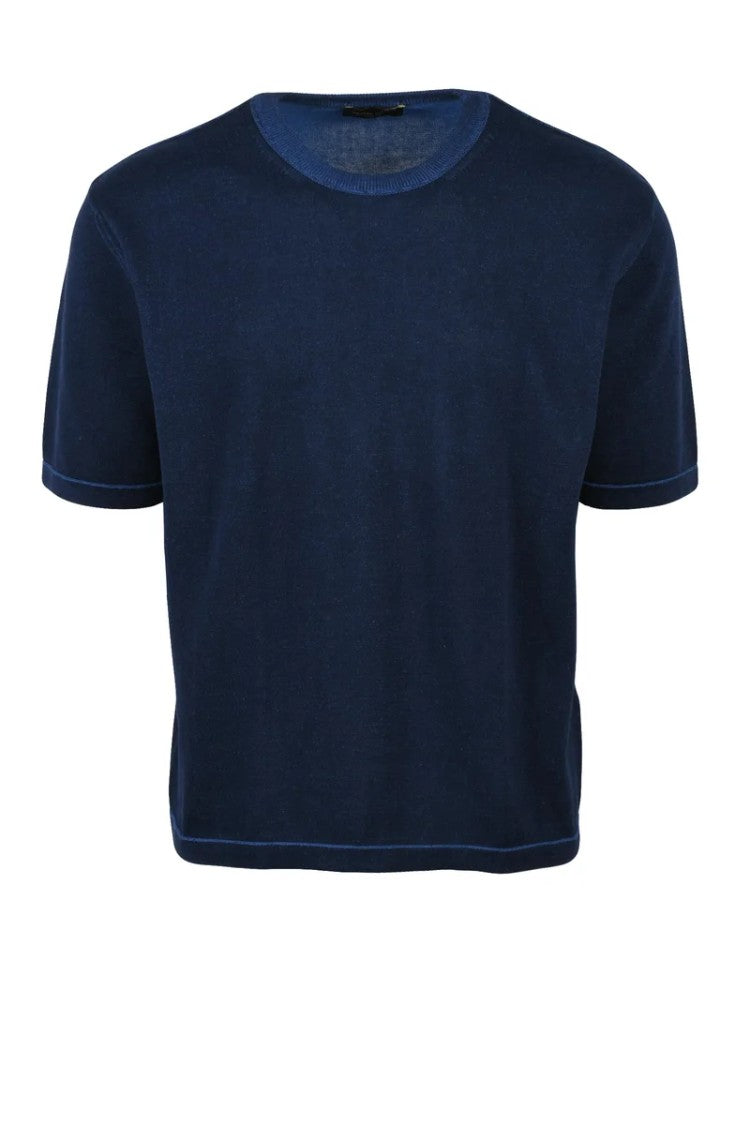 Roberto Collina Crew Neck Knit Top