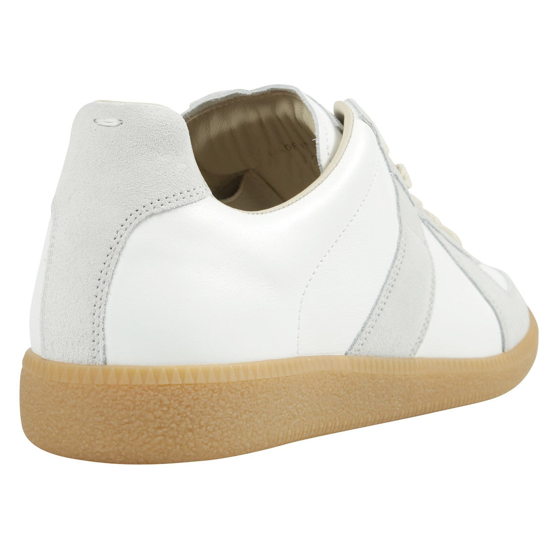 Maison Margiela Low-Top Sneakers With Suede Inserts