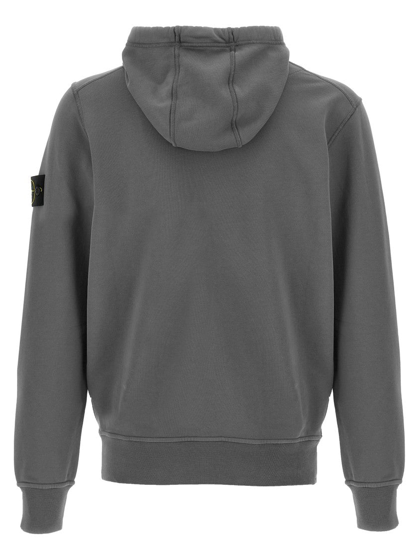 Stone Island Logo Badge Hoodie