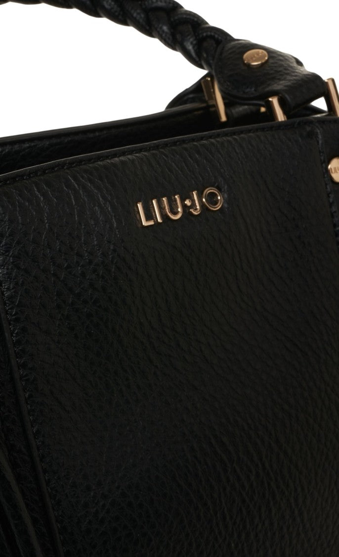 Liu Jo 'Fluida' Hammered Leather Shopper
