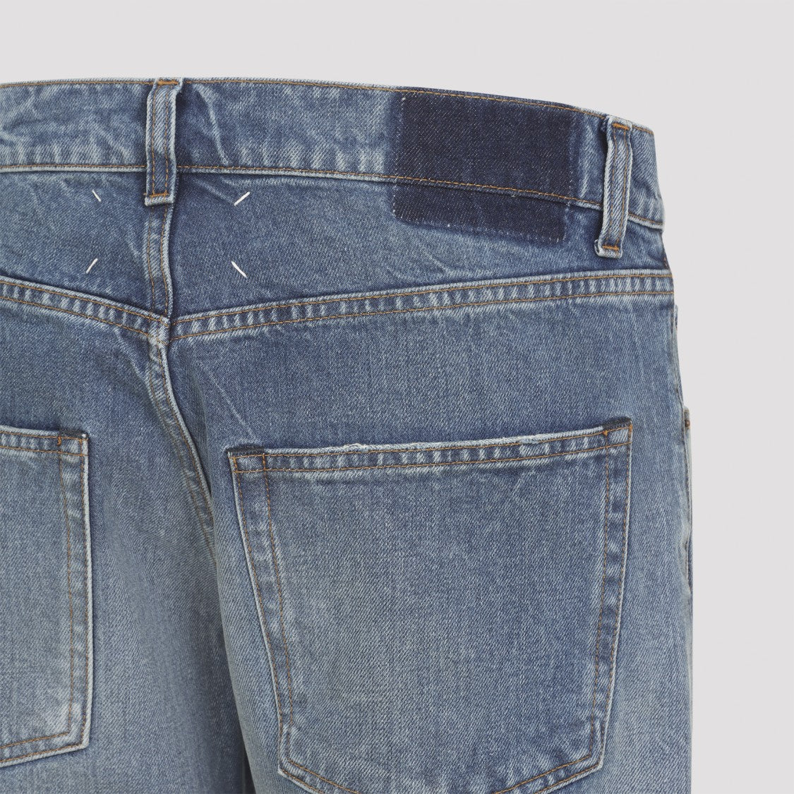 Maison Margiela 5 Pockets Blue Cotton Jeans