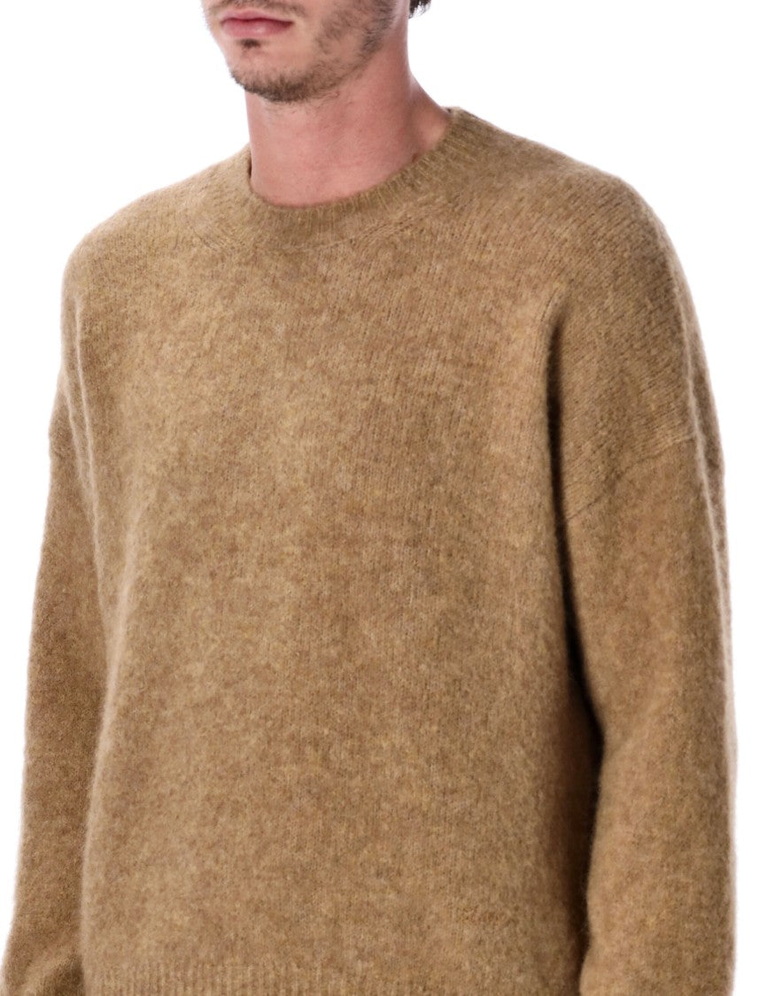 Ami Paris Ami Alpaca Blend Crewneck Sweater