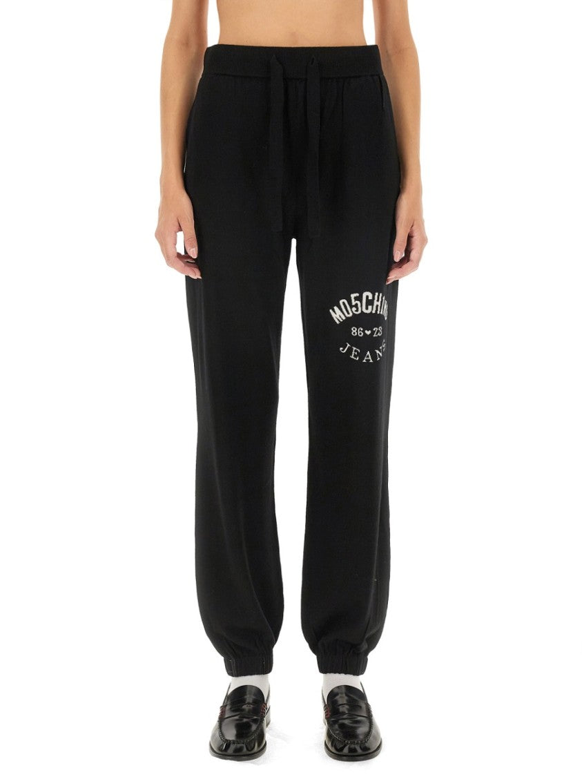 Moschino Relaxed Fit Jogging Pants With Logo