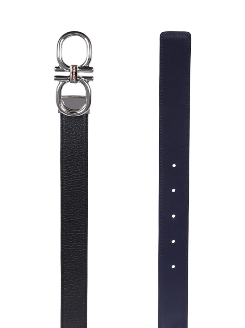 Ferragamo Double Gancini Animation Adjustable Belt