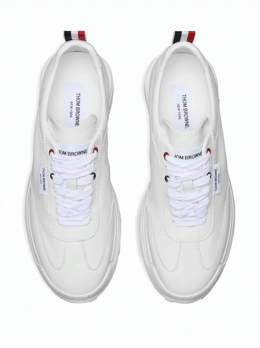 Thom Browne Tricolor Detail Leather Thom Browne Sneakers