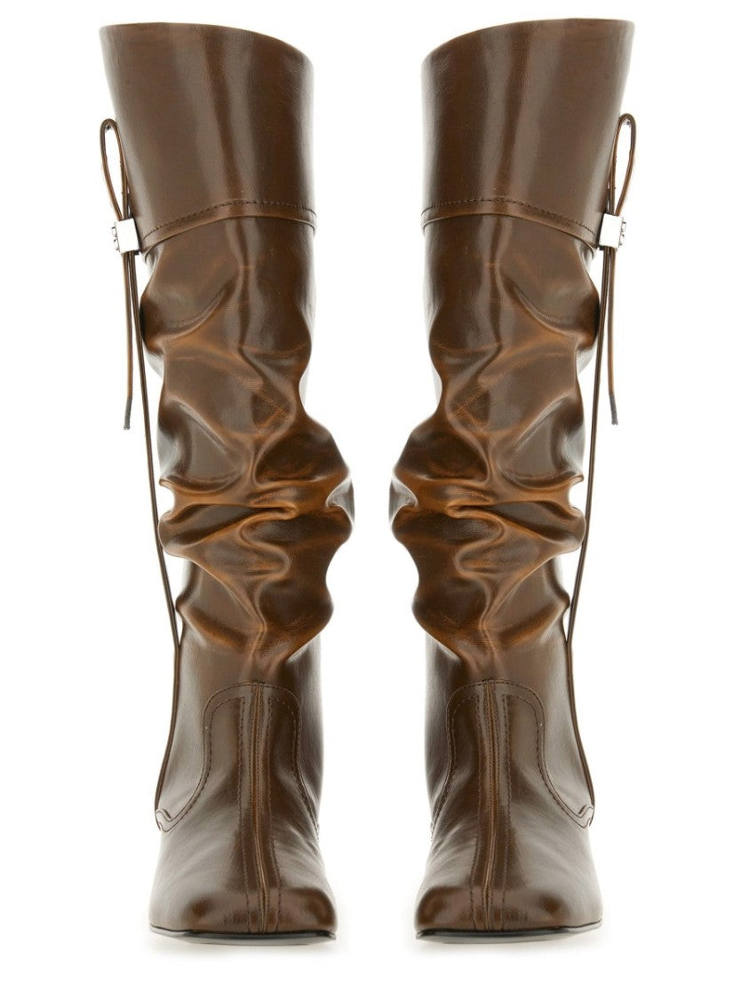 Ganni "Butterfly" Slouchy Boot