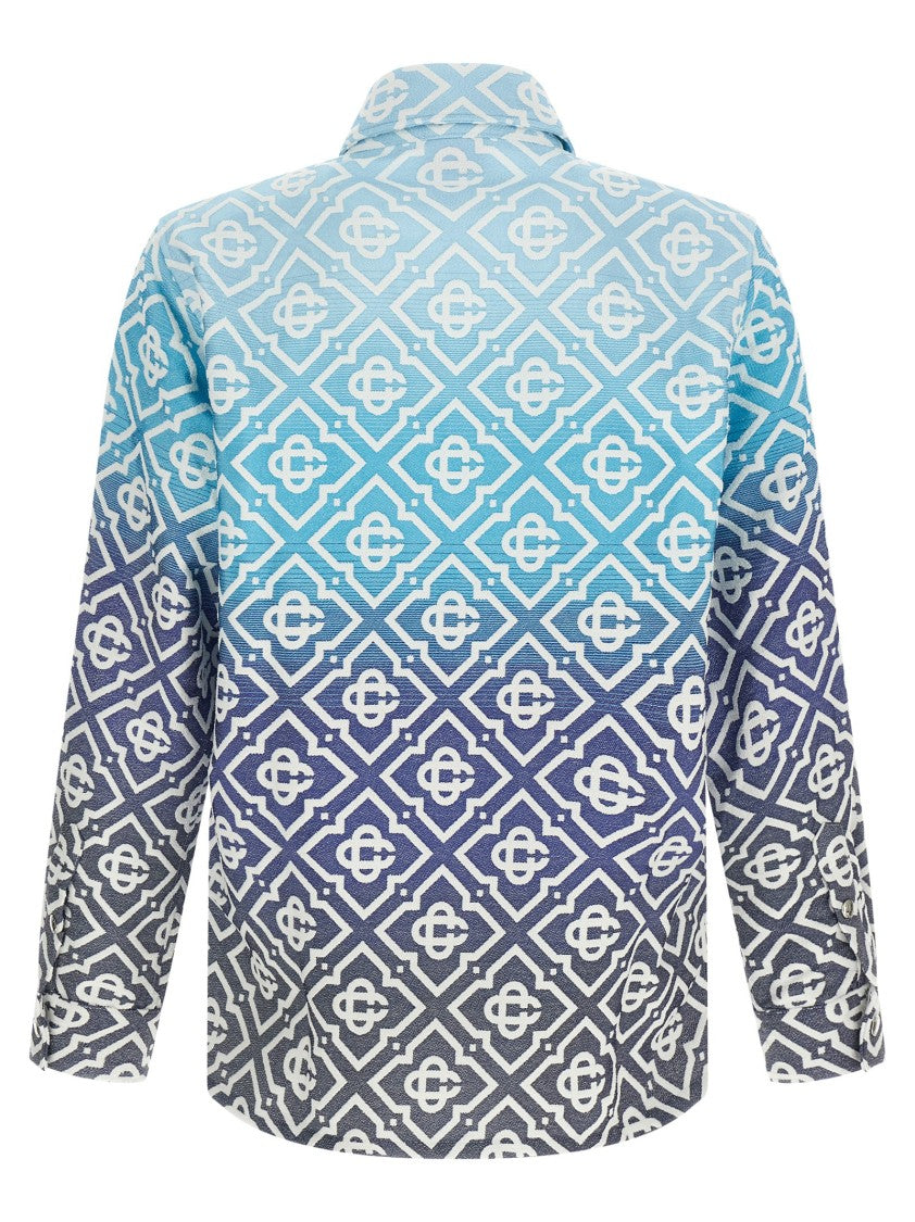 Casablanca Shacket 'Monogram Gradient Jacquard'
