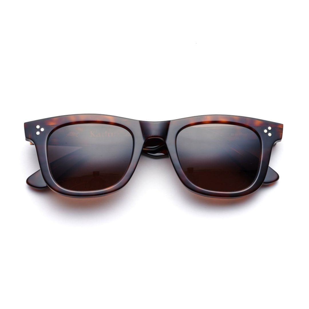 Kador Solemio Rectangular Tortoiseshell Sunglasses With Gradient Lenses