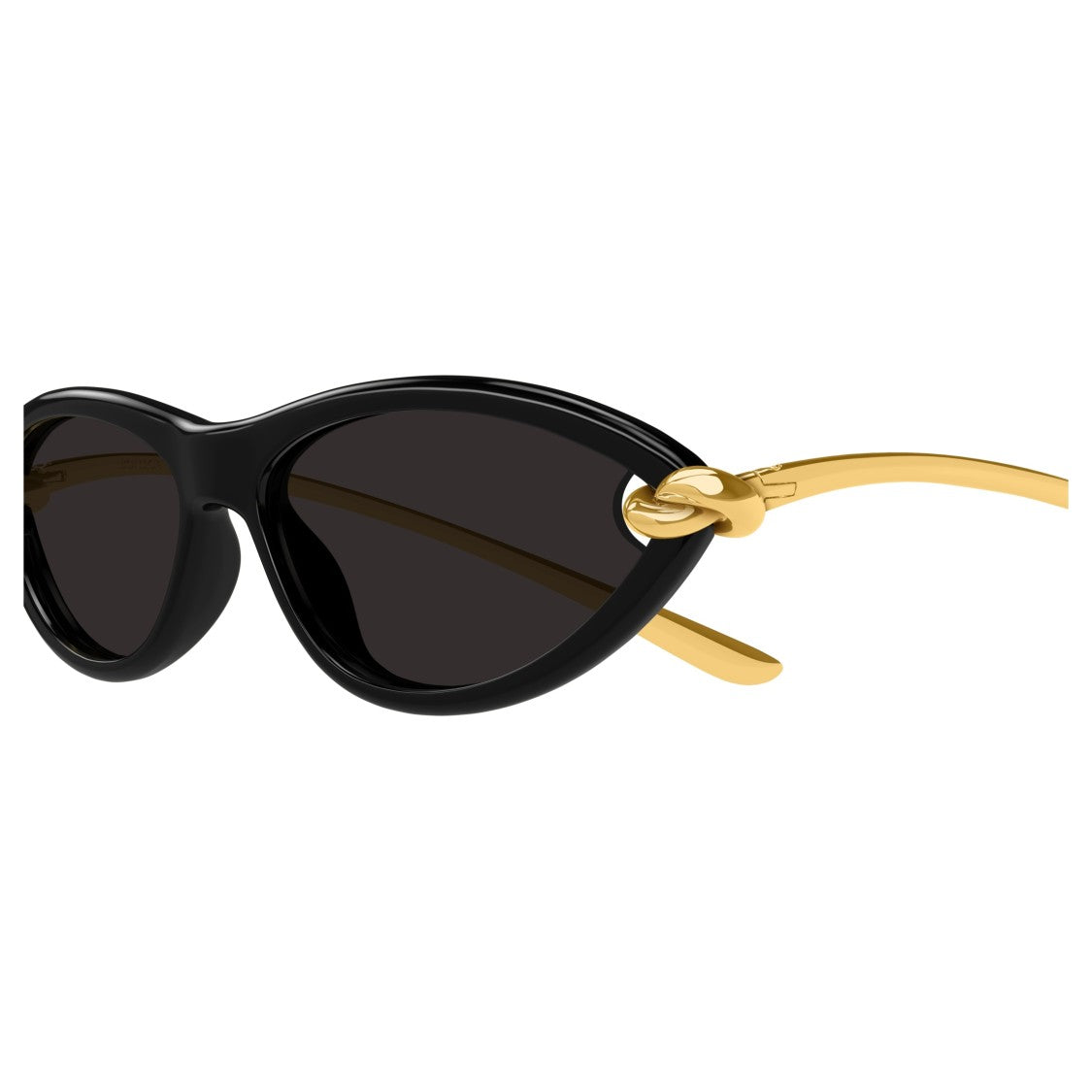 Bottega Veneta Black Bv1390s Cat-Eye Acetate Sunglasses