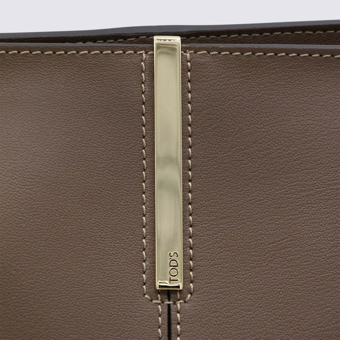 Tod's Brown Leather Top Handle Bag