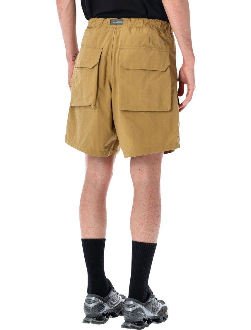 And Wander Technical Fabric Cargo Shorts
