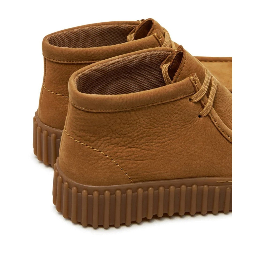 Clarks Torhill Moss Brown Low-Cut Nubuck Ankle Boots