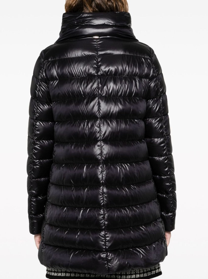 Herno Trapeze-Structured Goose Down Jacket With Silky Finish