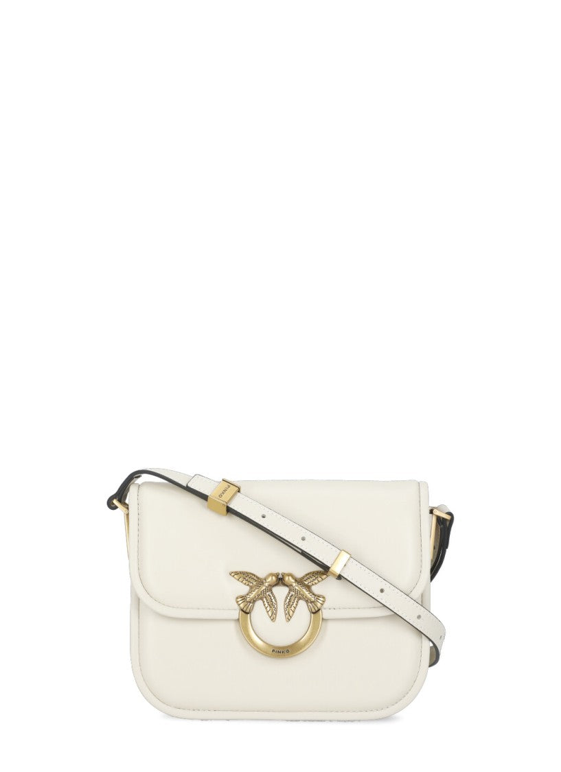 Pinko Ivory Love Box Mini Bag