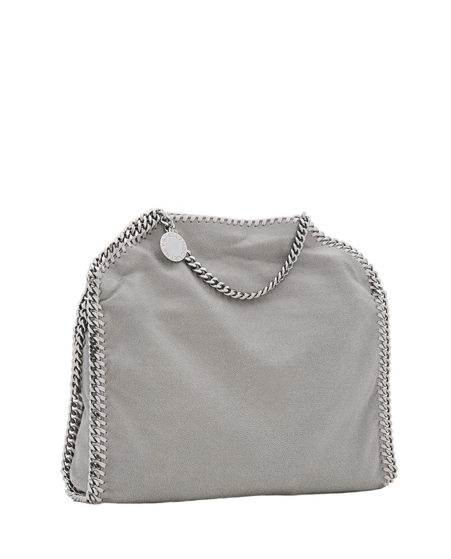 Stella Mccartney Grey Falabella 3-Chain Matte Shaggy Tote Bag