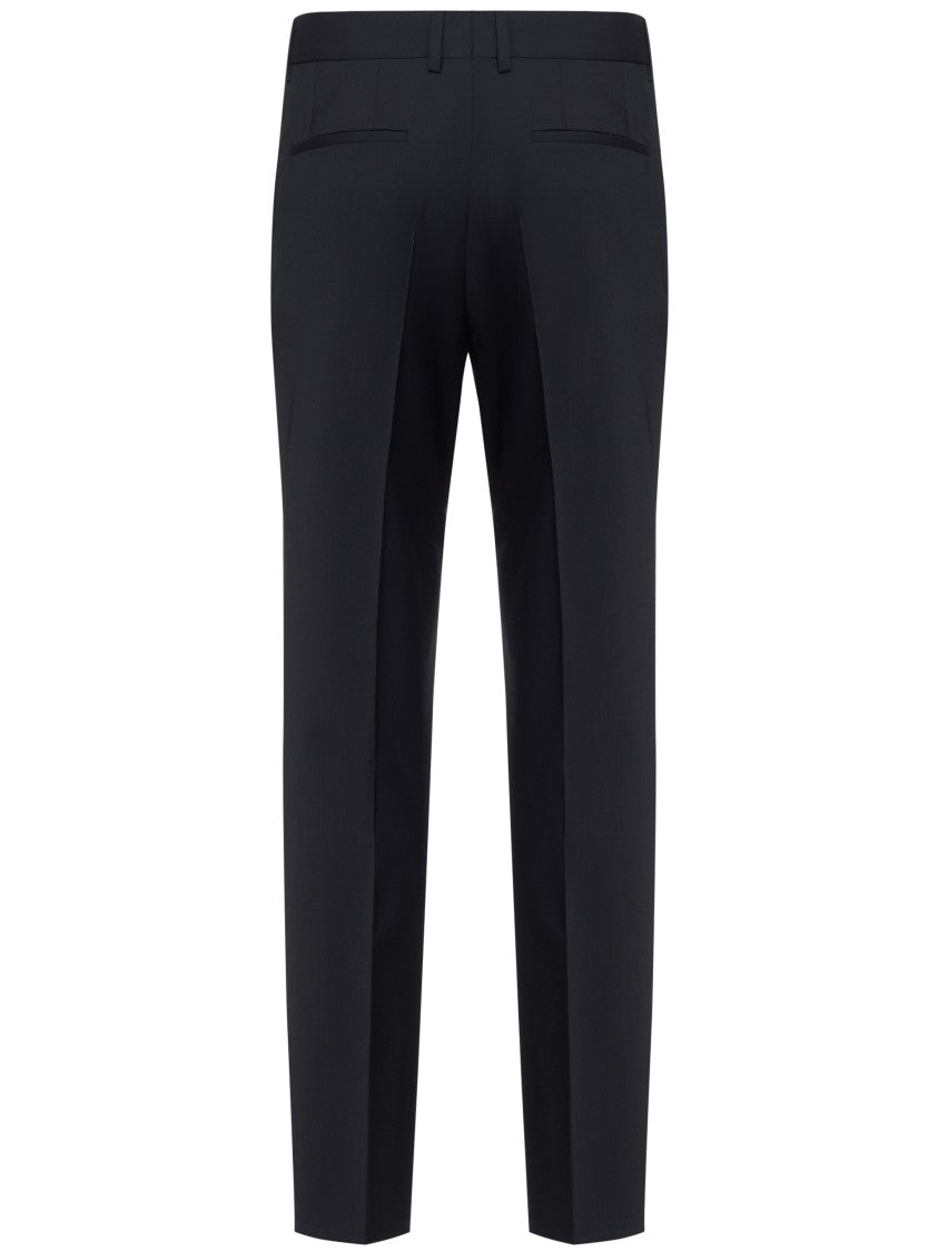 Hugo Boss Tailored Black Two-Piece Suit With Notched Lapel