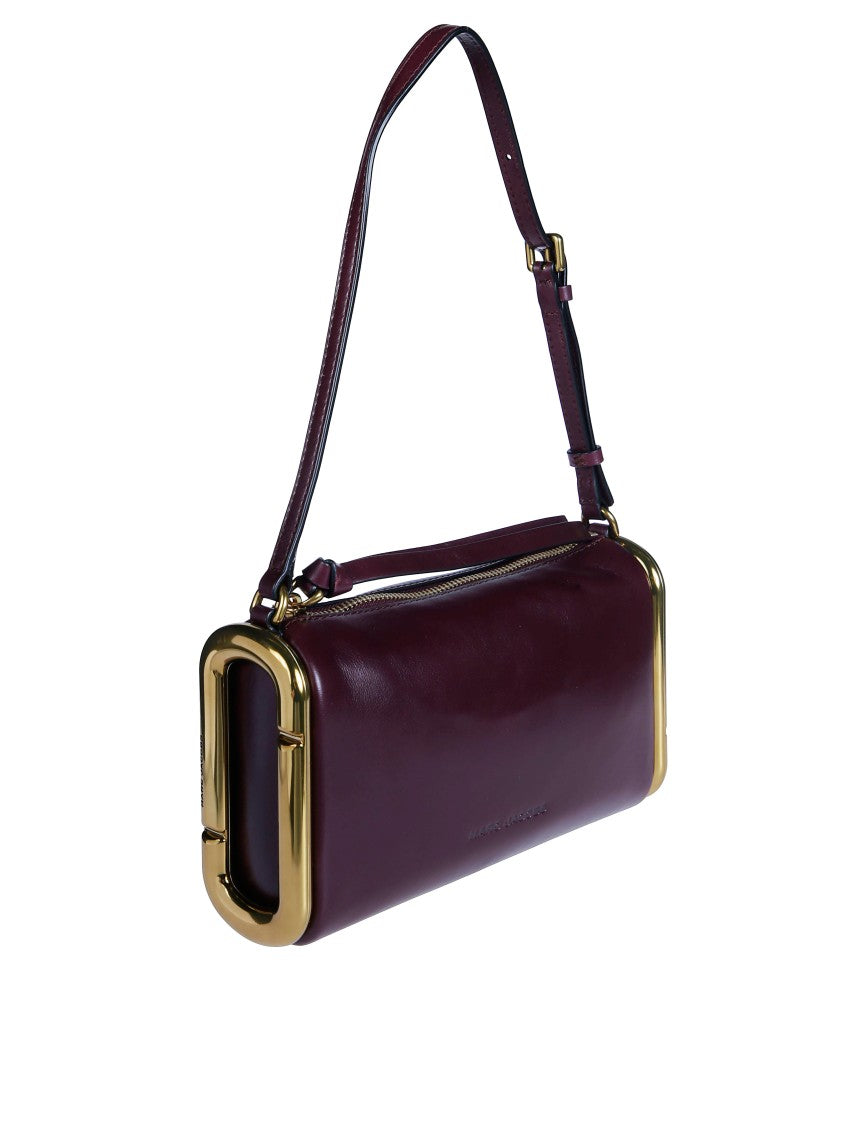 Marc Jacobs The Juliette Cylindrical Burgundy Shoulder Bag