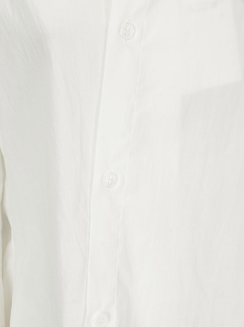 Yohji Yamamoto Asymmetric White Shirt