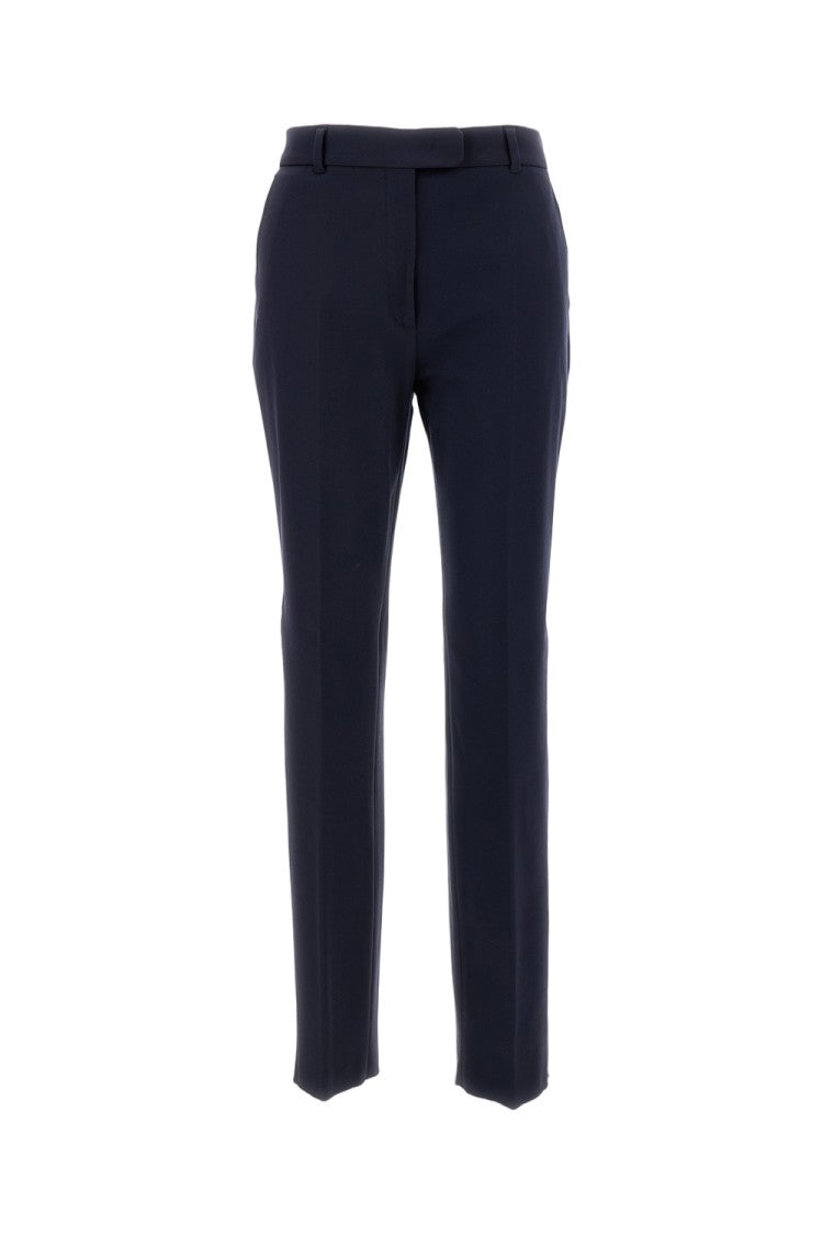 Max Mara Ankle-Length Slim Fit Trousers In Viscose Jersey