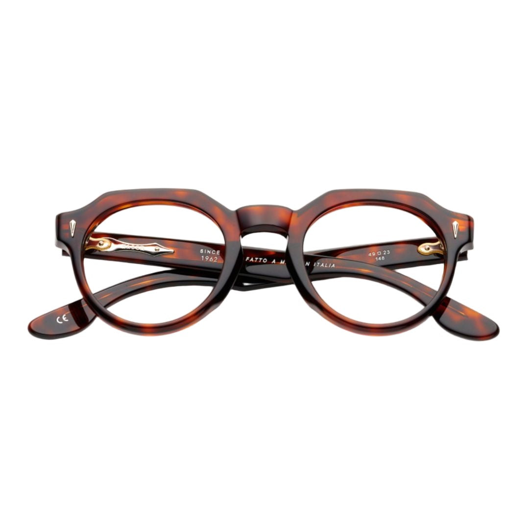 Kador Premium 9 Rounded Tortoiseshell Sunglasses With Keyhole Bridge