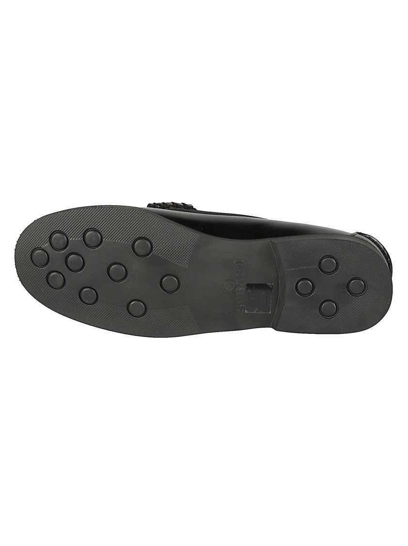 Sebago Dan Po Lt Polished Calfskin Penny Loafers