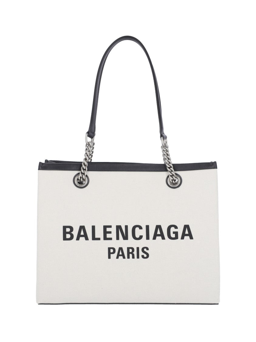 Balenciaga Medium 'Duty Free' Tote Bag – Grey