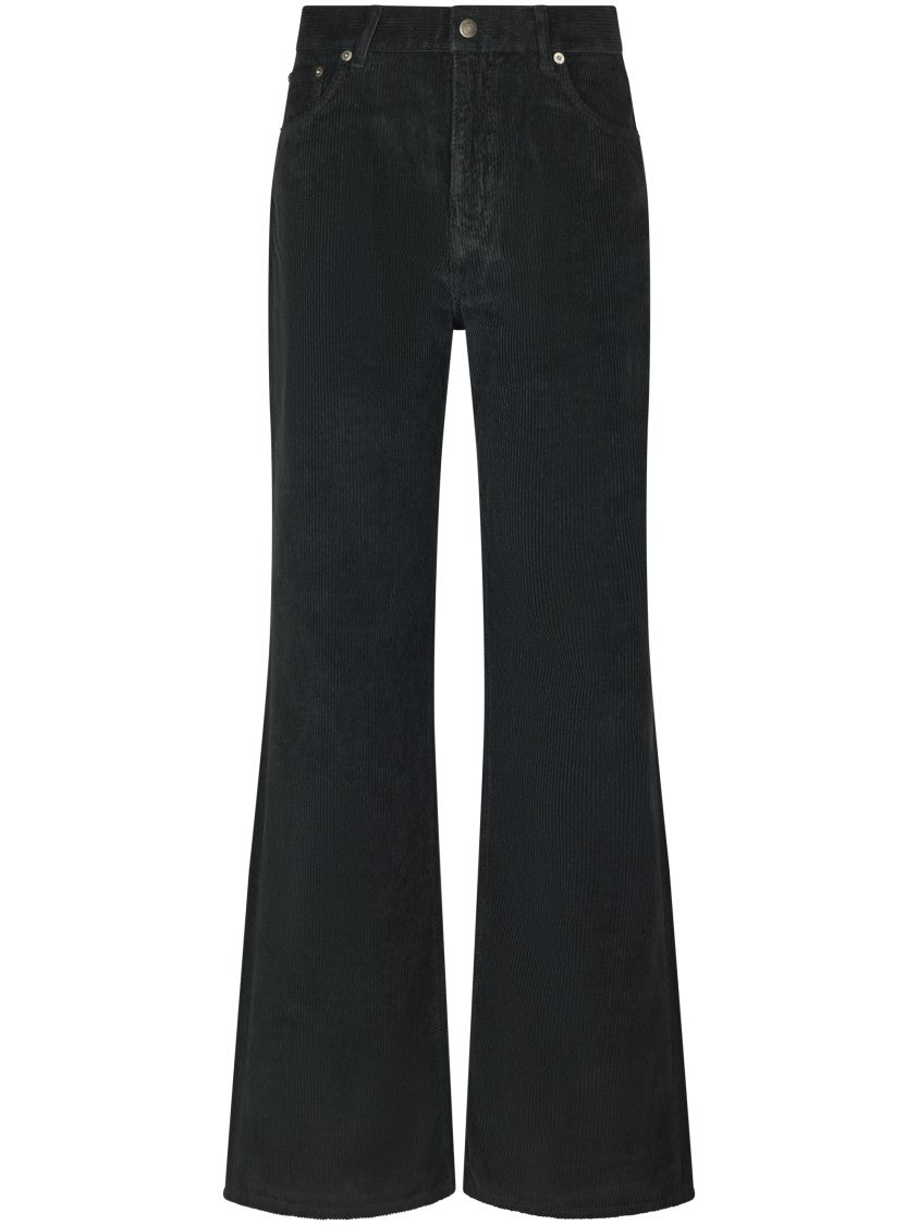 Haikure Wide-Leg Corduroy Jeans