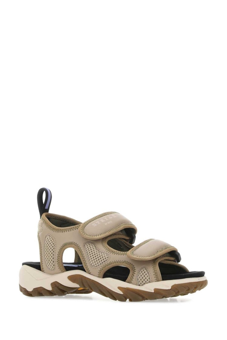 Mcq Multicolor Fabric S10 Striae Sandals