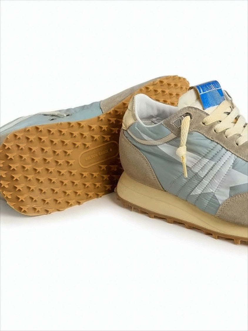 Golden Goose Retro-Inspired Sneakers With Suede And Nylon Detailing