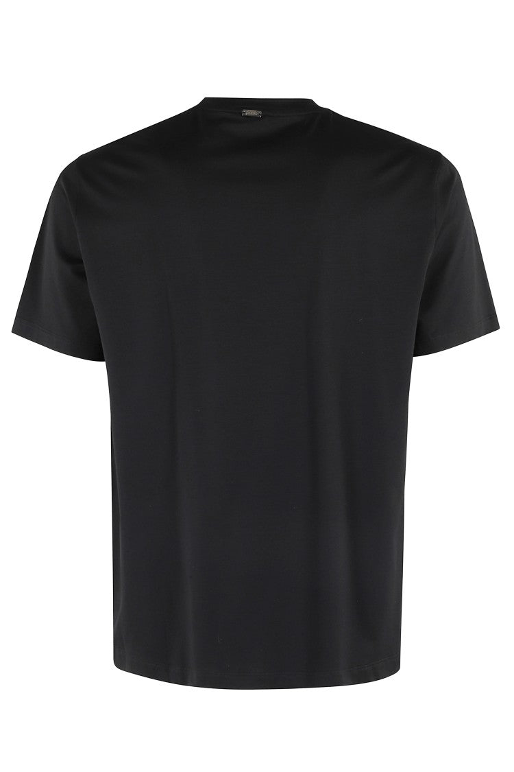 Herno Classic Short-Sleeve Round-Neck T-Shirt With Stretch Fabric