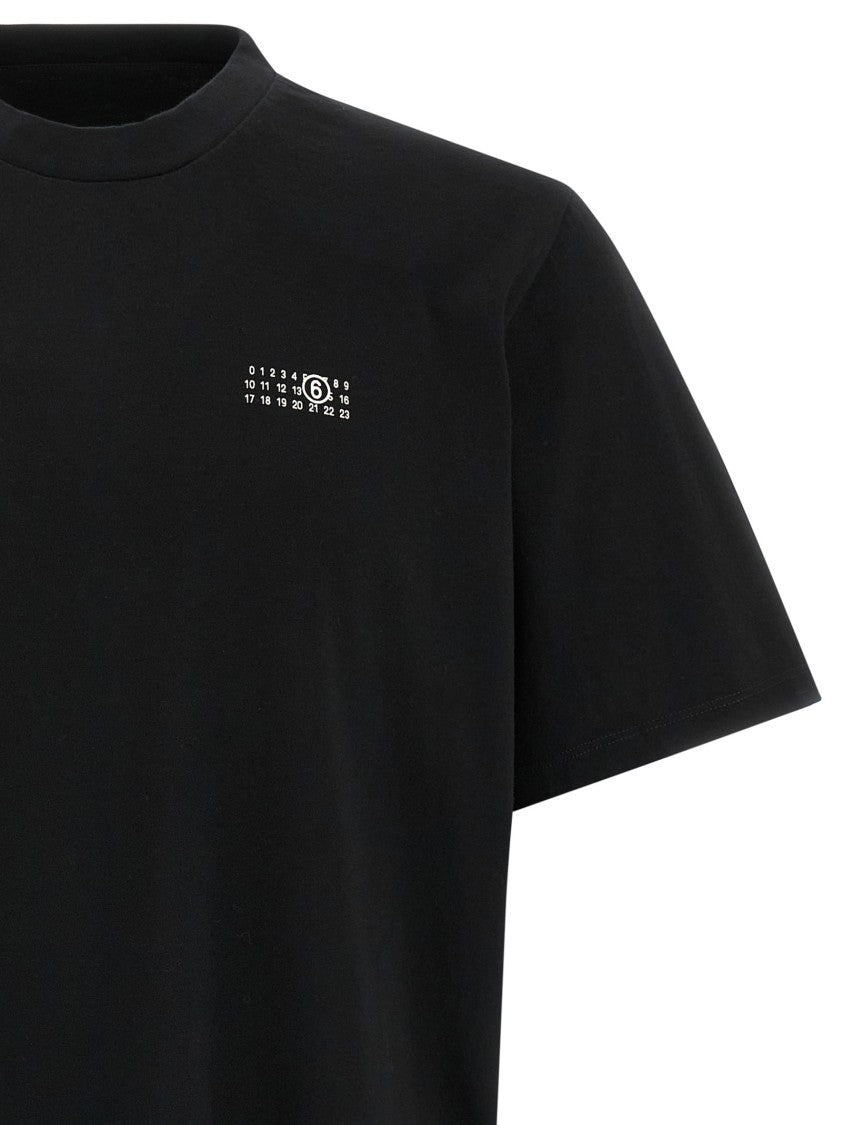 Mm6 By Maison Margiela Relaxed-Fit Cotton Jersey T-Shirt With Front