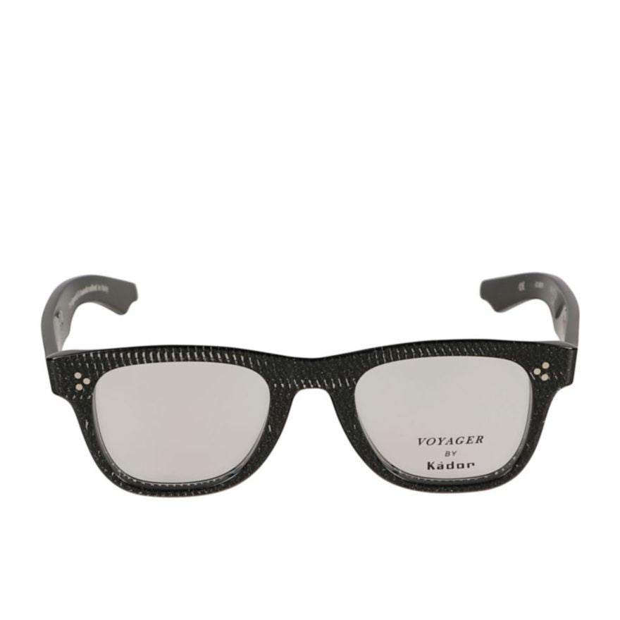 Kador Voyager 23 Textured Black Rectangular Frame Sunglasses