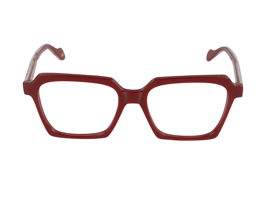 Kador Gold Kallima Light Oversized Square Eyeglasses